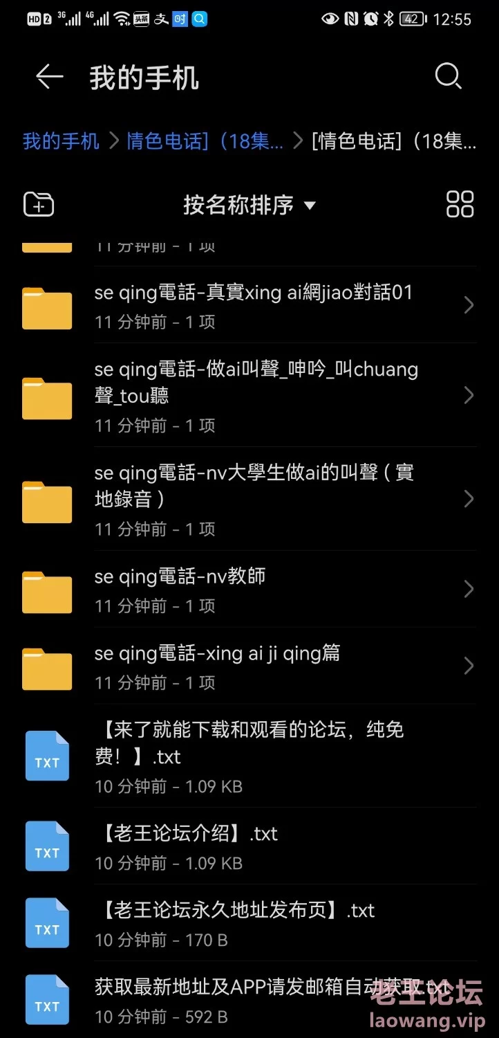 情色电话]（18集全）电话录音MP3 自行打包_老王论坛