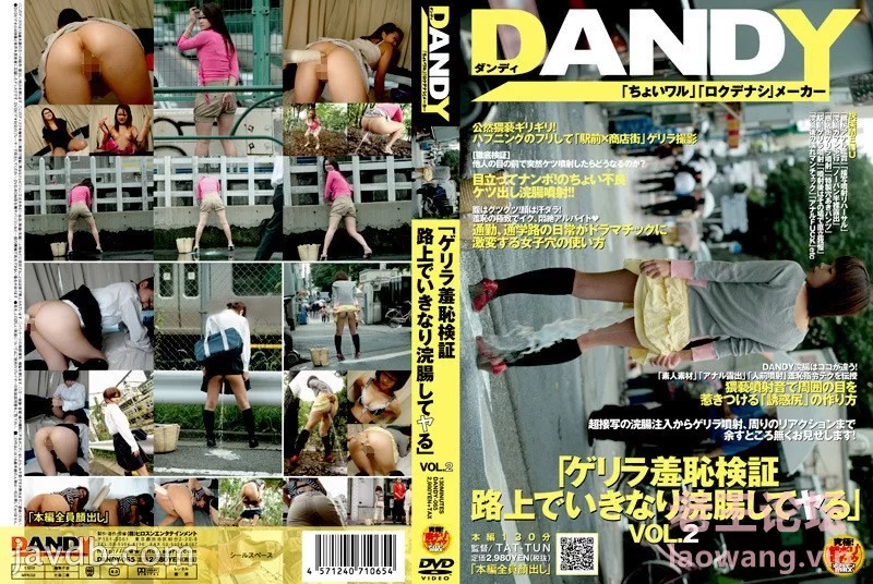 DANDY-065 「ゲリラ羞恥検証 路上でいきなり浣腸してヤる」 VOL.2