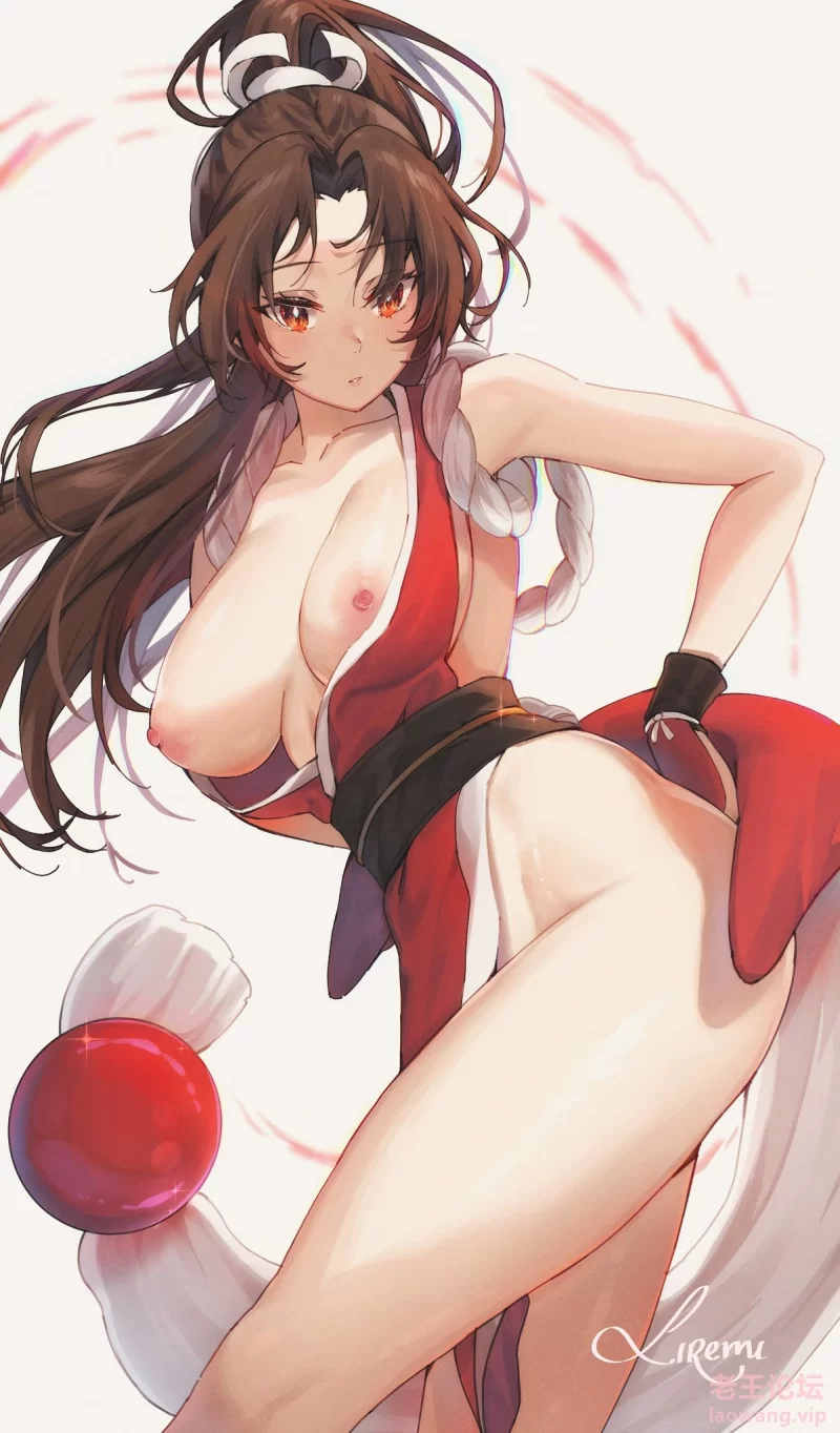 yande.re 1071886 breasts japanese_clothes king_of_fighters liremi nipples no_bra.jpg