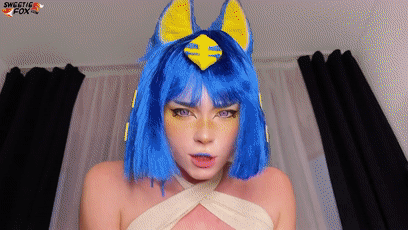 Cosplay Ankha meme 18  real porn version by SweetieFox[00-01-06--00-01-31].gif
