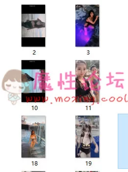 【抖音2】抖音440多个美女的泳衣和性感装~附ID请自撩 【460V 3.39G】【百度盘】