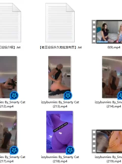 [自行打包] 亚裔母狗 izzybunnies 自慰大红牛跳蛋互玩 3p做爱 [200v+15.3G][其他下载方式]