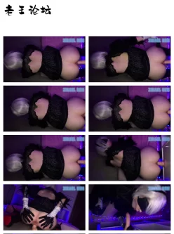 2B Cosplay Teen Riding Mounted Dildo POV【253.75M】【搬运】