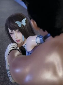 <b style='color: red;'>[已失效] </b>[3D]青花短旗袍巨乳肥尻师姐被黑暗哲学男凌辱催乳调教1-4