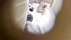 宾馆偷拍性感连衣裙长发美女外地旅游休息时看完电脑上的特殊影片后不停挑逗男友操她,肤白貌美干完又干![00:57:27]