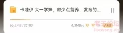 [转载搬运] 大一学妹，平胸缺少点营养，戴着眼镜看着很有感觉！ [1v+63m][附件下载]