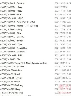 pure media 韩国写真，个人收集【26套/16G】【百度网盘】