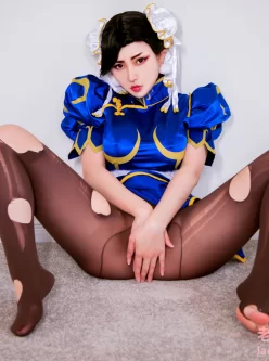 ［搬运］MisswarmJ – NO.18 Chun Li [54P-87MB] 百度云