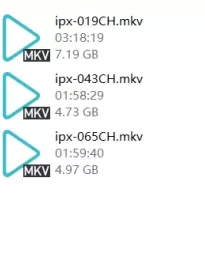 【自行打包】ipx系列【10V 58.28G】【百度盘】