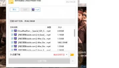欧美VR140部视频经典全集下载 [362.96GB]