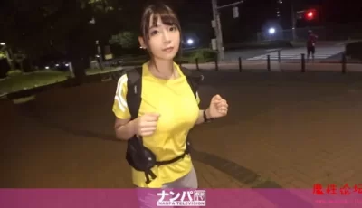 200GANA-1802清纯女大学生夜跑被邀请去拍摄AV，超新新番！！！（1V650M百度）