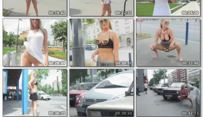 欧美经典街头露出系列Extreme public piss 34套视频合集[34V/26.5G]  【度盘】
