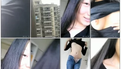 妹子很谨慎脱之前先探出窗看看对面是否有偷窥的对白清晰【1V90M】【百度云】