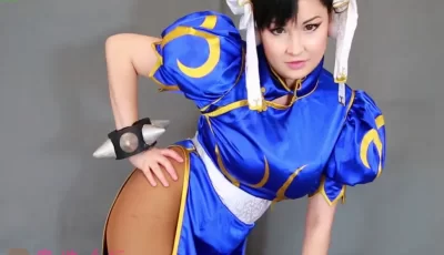 【自行打包】欧美高颜值主播Hidori Rose 街头霸王春丽Cos[1V/292M]【百度盘】