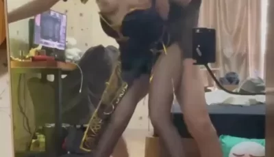 【视频】黑丝旗袍小母狗
