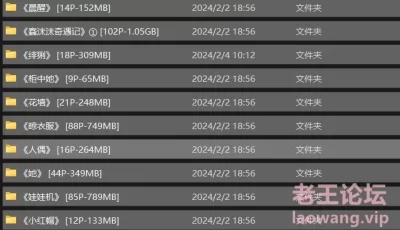 [转载搬运] 【cosplay/合集】蠢沫沫：一月内购全十套合集 [409P+4G][百度盘]