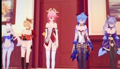 【3D】【永夜mzk】米哈游宇宙+碧蓝档案+碧蓝航线3D淫派play5v合集
