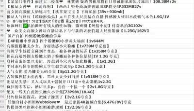 大宝藏！太稀缺！117部惊爆全网TOP色集锦！