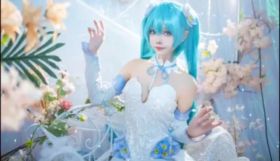 【写真】艾西Aiwest—初音 粉蝶花 【42P-141MB】