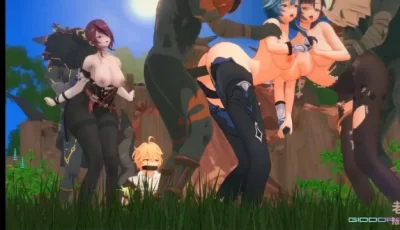 【3D】原神：丘丘人们的专属奴隶