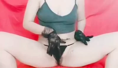 快手福利 月上小妞 定制道具自慰福利