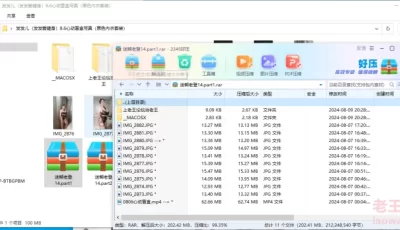 <b style='color: red;'>[已失效] </b>[自行打包] [自行打包]B站发发儿 8月6号黑色内衣心动盲盒写真 [10P 1V+200M][百度盘]