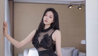 [转载搬运] 秀人【安然】黑色蕾丝连衣裙，最美黑丝 [80+702M][百度盘]