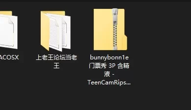 [自行打包] bunnybonn1e 门票秀 3P - TeenCamRips-2 [1v+348m][百度盘]