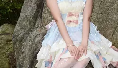 [转载搬运] 初夏女神-环环~可爱白丝女仆装美腿[150P+1V／1.1G 百度网盘] [150p1v+1.1G][百度盘]