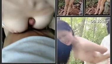 [转载搬运] 极品车灯白嫩反差婊深山打炮，抱着树干爆插后入 [1+1.53g][百度盘]