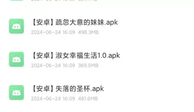 【1币可收藏】50款安卓游戏，皆为直装apk