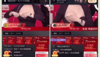 [自行打包] 猎奇广东肇庆艾美大尺度直播狂欢，漏胸推广旗下隆胸产... [5v+35m][百度盘]