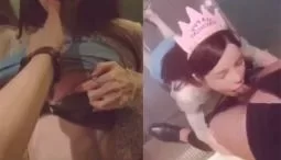土豪过生日美女主动献身 KTV厕所撅屁股求草 马桶上无套内射. [14:05]