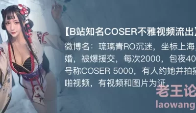 【独家】琉璃青RO沉迷(纤华烬琉璃) cos援交开房事件 [15:46]