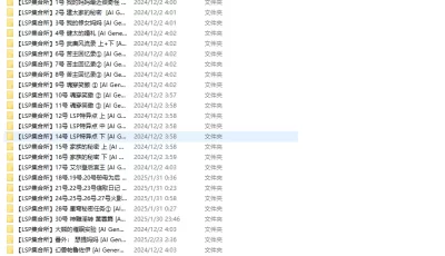 [转载搬运] AI画师：LSP集合所合集（步）（34部） [2+9.08G][百度盘]