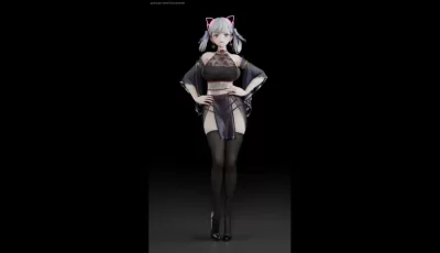 [转载搬运] [MMD/无修正]腿玩年bl172 【今汐】AOA - Heart Attack [3V+4G][百度盘]