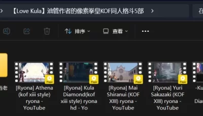 [自行打包] 【Love Kula】油管大佬的像素拳皇KOF同人格斗5部 [5V+105M][百度盘]