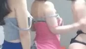 摇啊摇扭啊扭，三个美女同台叫声给土豪射. [26:52]
