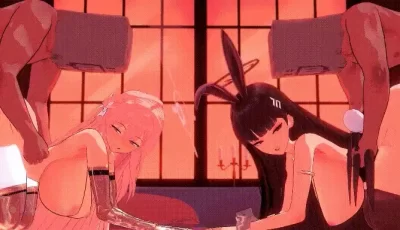 <b style='color: red;'>[已失效] </b>[转载搬运] 【MMD/中字/步兵】LeKanto 3月新作 熟女蔚蓝档案+NIKKE系列NTR [1+800m][百度盘]