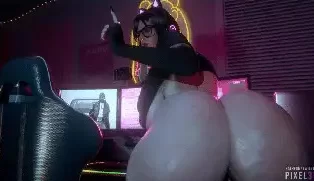 [转载搬运] [3D/无修/CV/扶她] Pixel3D ：PG x WW 超巨根暴力猛冲内射溢出大... [4+1G][百度盘]