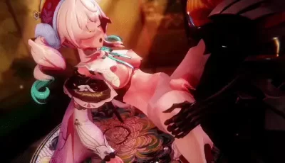 [转载搬运] [里番] [mmd][2K/无修]Fearess 大佬25.04.06新作 风堇 [1.06G] [4+1.06G][百度盘]