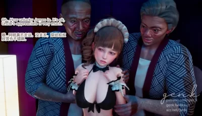 [转载搬运] 【3D动画/中文/步兵】[GEN.K] 彼女日志7 和大叔们通宵银趴 [1V+750M][百度盘]