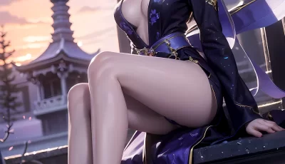 [转载搬运] 国漫女神-遮天之紫霞篇-（kuzan美图) [95P+734M][百度盘]