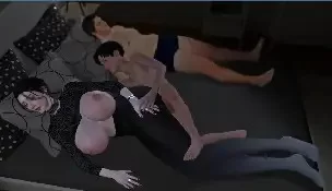 [转载搬运] [3D/小马大车/NTR/CV] Brainocn 4月：夜间冒险 黑丝巨乳妈妈被... [1+3.65G][百度盘]