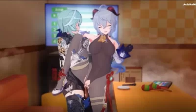 [自行打包] 原神/优菈/甘雨/申鹤/闲云/百合/巨乳 [1+300m][百度盘]