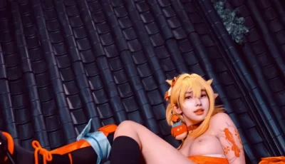 [转载搬运] 慕慕Momo cos原神 宵宫 夏日祭的诱惑 [1v+800m][百度盘]