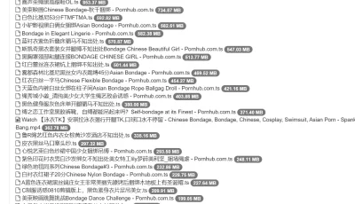 [转载搬运] 网站淘的绳艺链接×3 [0pnv+28GB][bt种子]