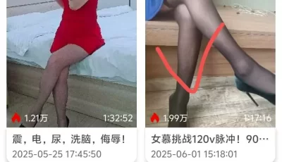 [转载搬运] 玩物直播20250601 【Dom七叔】女慕挑战120V脉冲！90就喷了 [1v+1.8g][百度盘]