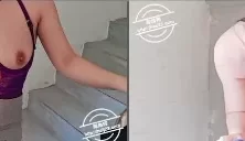 [转载搬运] 【善良的小嫂子】楼道中的骚嫂子，成熟性感的肉体在户外穿梭，大胆做爱 [1v+400M][百度盘]