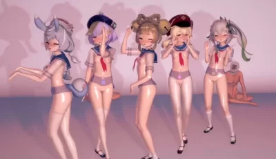 [转载搬运] Gramora 6月4原神舞啪 碧池小矮子色情水手服+情趣睡衣 有CV [2v+287m][百度盘]